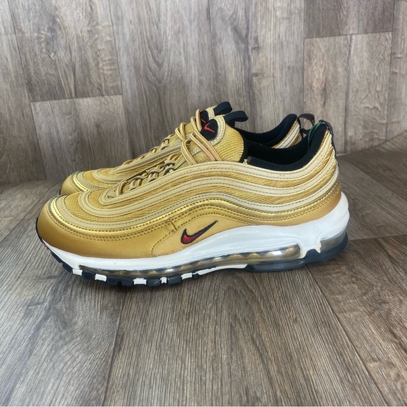 Nike Air Max 97 OG Golden Bullet Womens 9.5 Classic Authentic Comfortable NWT - Picture 2 of 9